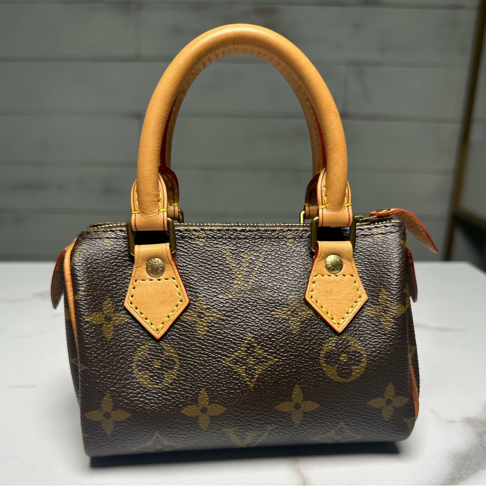 Louis Vuitton Mini Speedy with COA